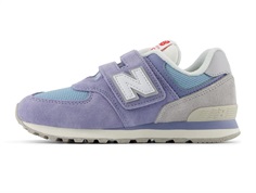 New Balance 574 sneaker lilla/blå